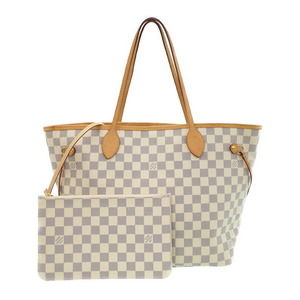 Louis Vuitton Tote Bag Azur Damier White Neverfull